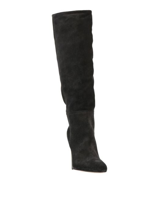 Paris Texas Black Boot Leather