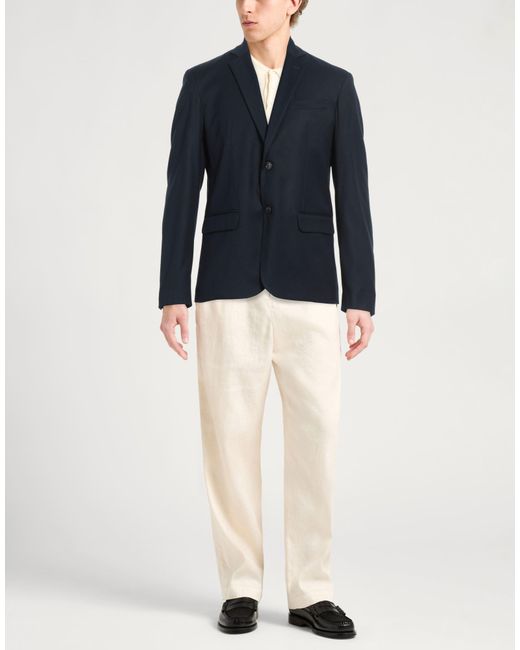 Fred Mello Blue Blazer for men