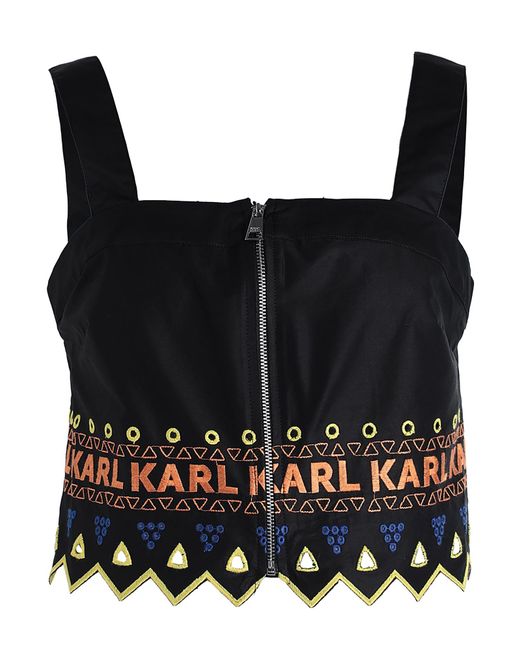 Karl Lagerfeld Black Top