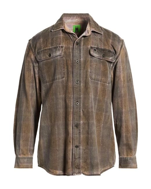 NOTSONORMAL Brown T-Shirt Cotton for men
