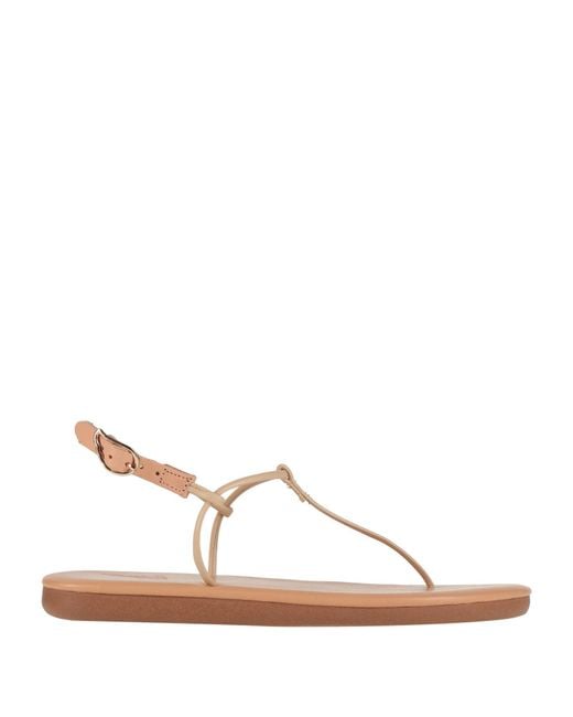 Ancient Greek Sandals Natural Thong Sandals