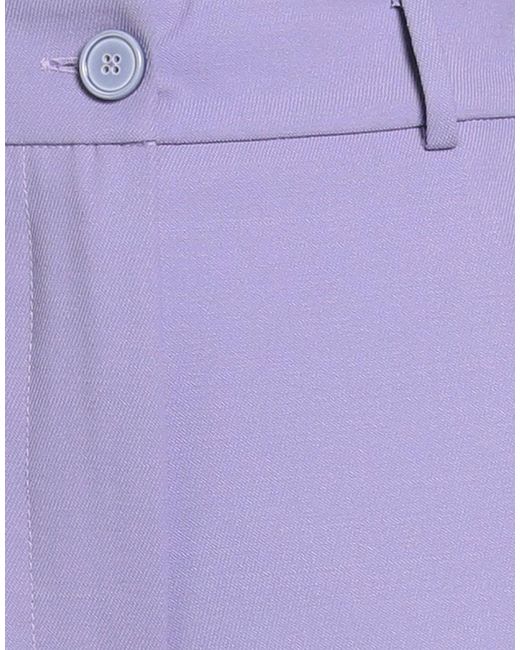 SOLOTRE Purple Pants