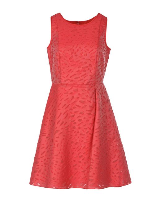 Emporio Armani Red Short Dress
