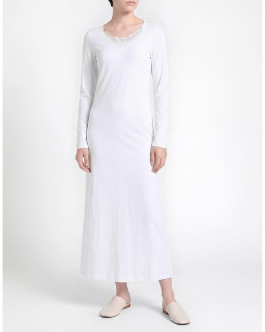 Hanro White Maxi Dresses