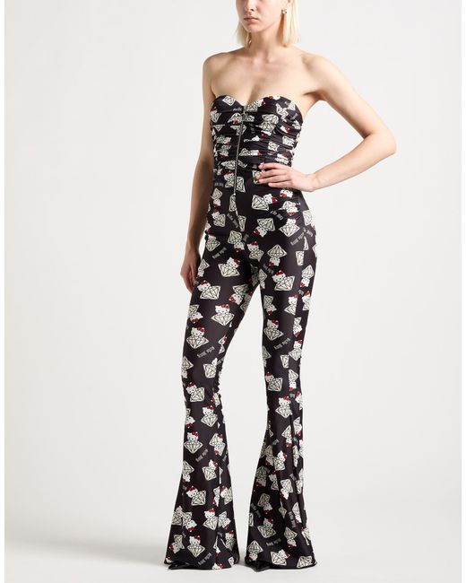 Aniye By White Jumpsuit Polyester, Elastane