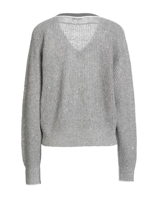 Brunello Cucinelli Gray Jumper