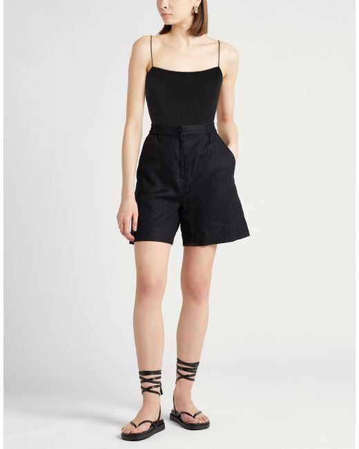 Erika Cavallini Semi Couture Black Top Viscose, Polyamide
