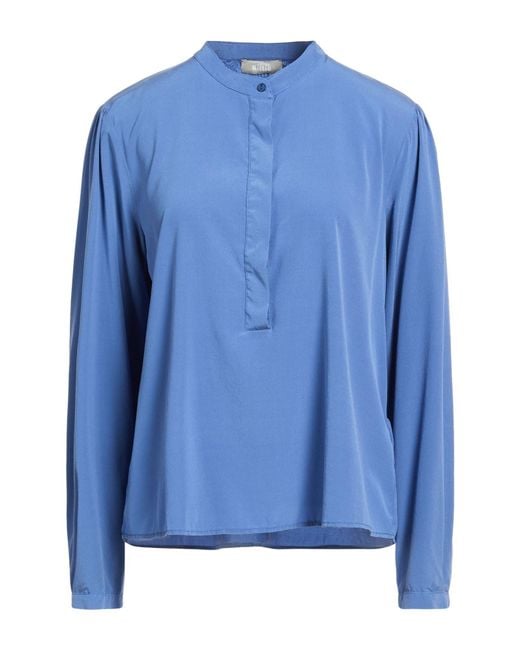 Kiltie Blue Top Silk, Elastane