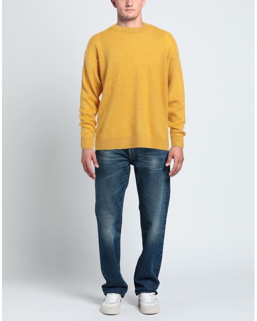 AMISH Yellow Sweater for men