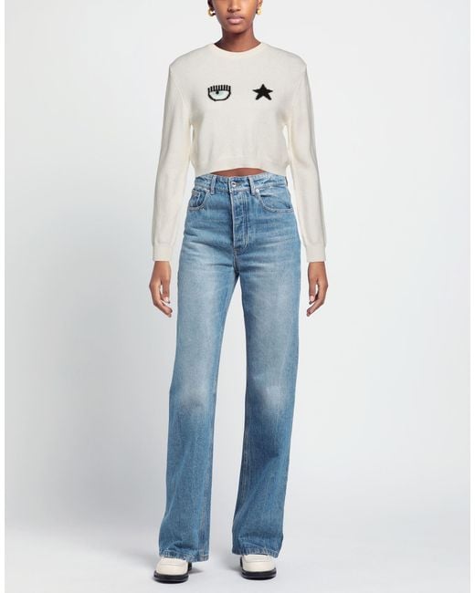 Chiara Ferragni White Sweater