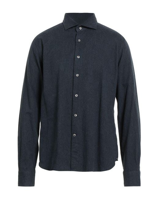 Orian Blue Shirt Cotton for men