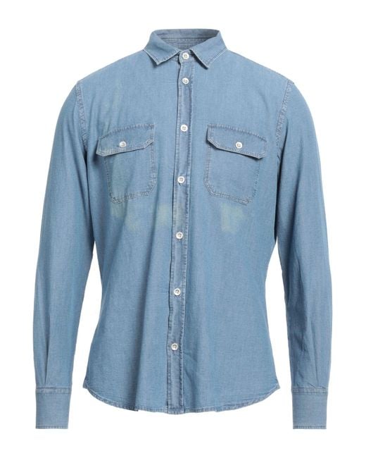 INDOCHINO Men's Blue Denim Shirt - www.rajagirimanappuram.com INDOCHINO Men's Blue Denim Shirt - www.rajagirimanappuram.com