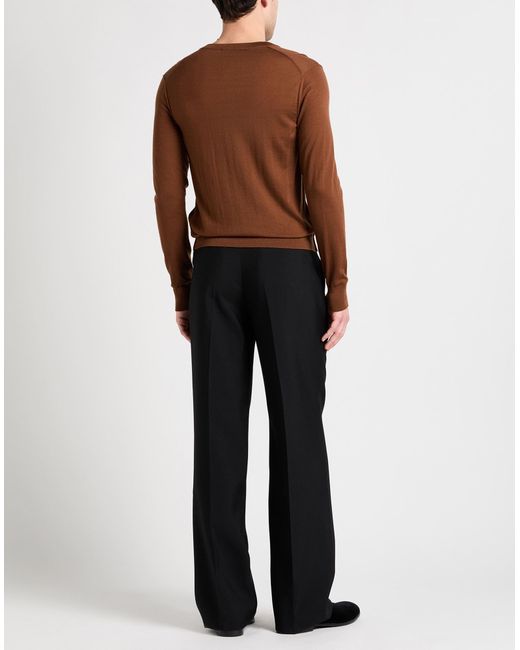 Dolce & Gabbana Brown Sweater Cashmere for men