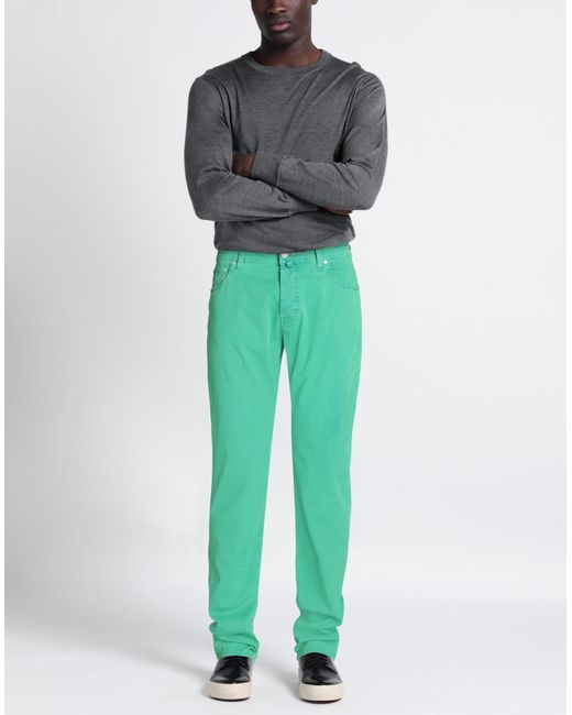 Jacob Coh?n Green Trouser for men