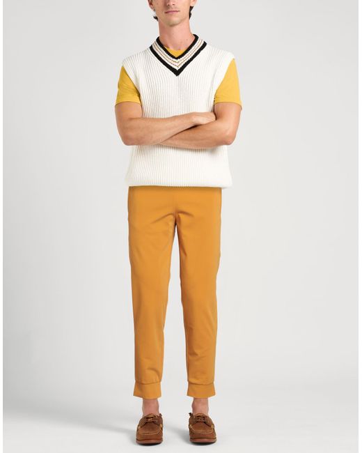Rrd Orange Pants Polyamide, Elastane for men