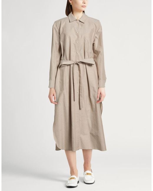 ANDAMANE Natural Midi Dresses