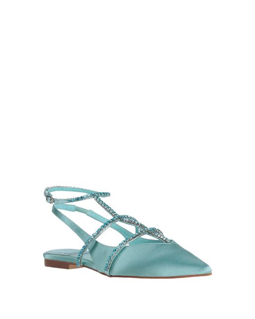Jeffrey Campbell Blue Ballet Flats