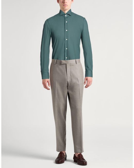Boglioli Blue Deep Shirt Cotton for men