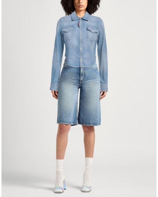 DSquared² Blue Denim Shirt