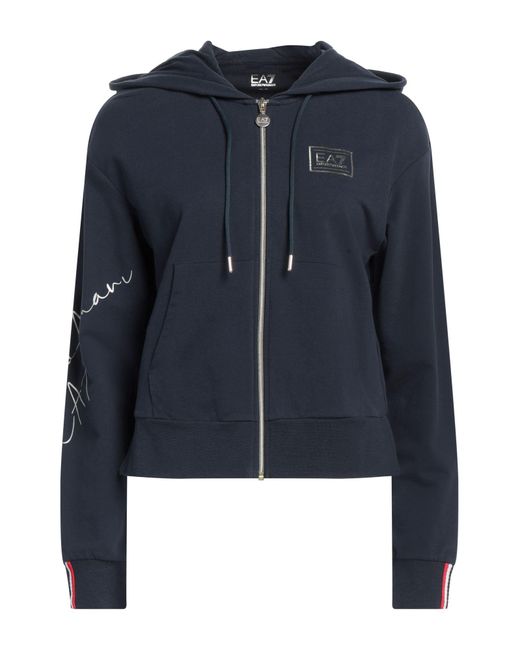 Felpa di EA7 in Blue