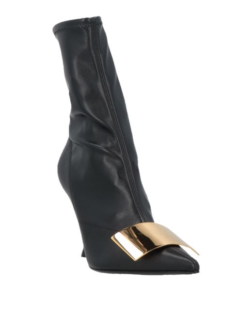 Sergio Rossi Black Ankle Boots