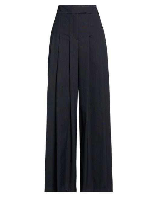 Karl Lagerfeld Blue Pants Polyester, Viscose, Elastane
