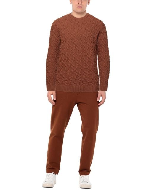 Pullover Paolo Pecora pour homme en coloris Brown