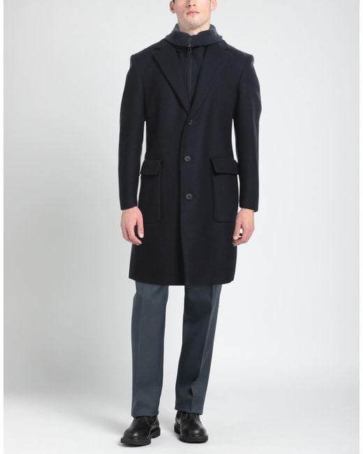 Paoloni Blue Coat for men