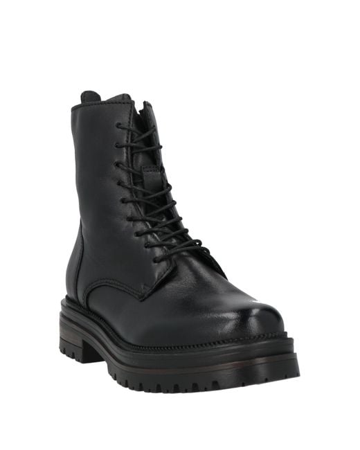 Mjus Black Ankle Boots Leather