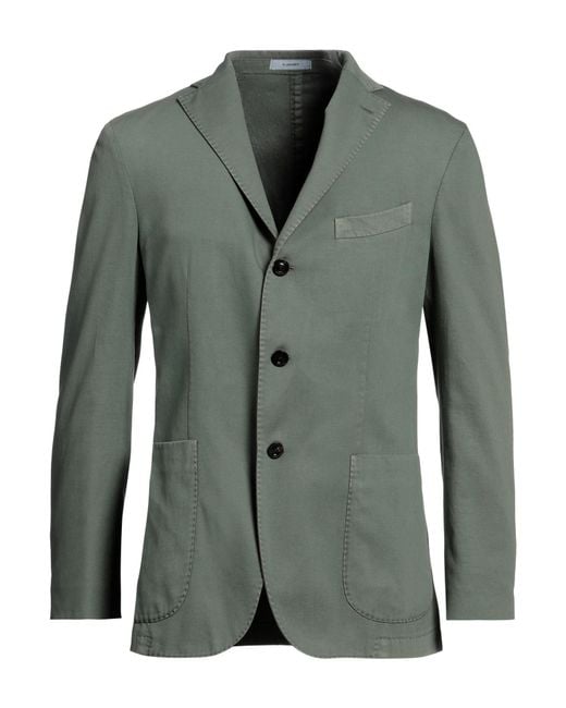 Boglioli Green Blazer for men