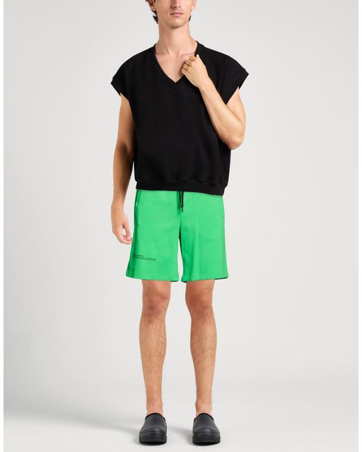 Bikkembergs Green Shorts & Bermuda Shorts for men