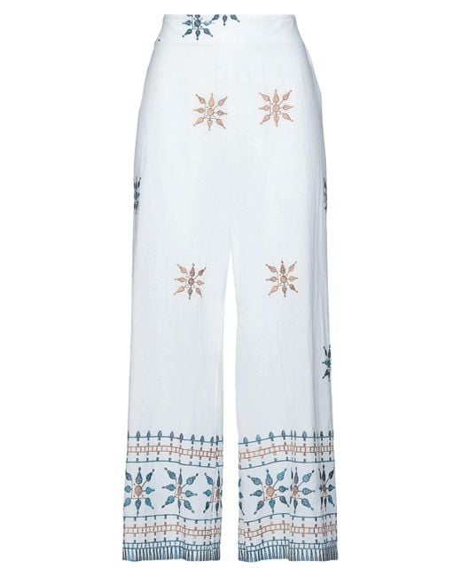 Dixie Blue Pants Cotton, Polyester