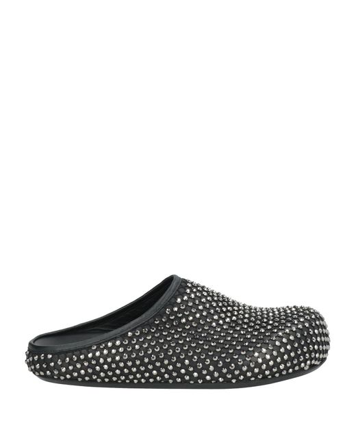 Marni Black Mules & Clogs