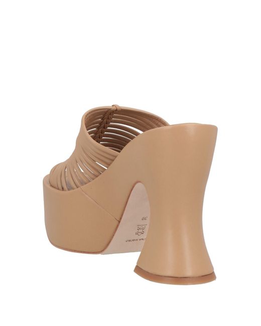 Paloma Barceló Natural Sandals
