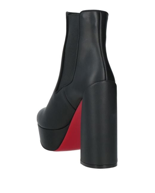 Christian Louboutin Black Ankle Boots