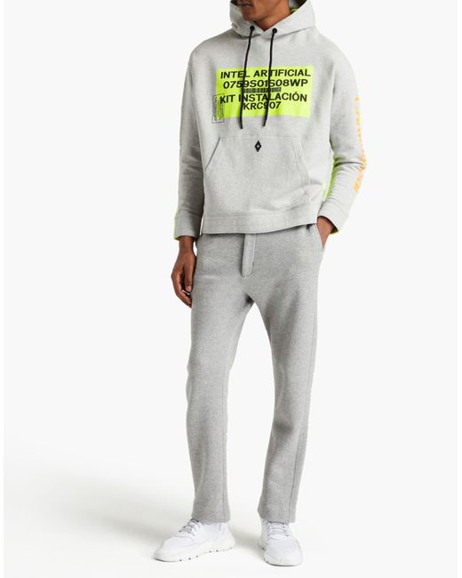 Marcelo Burlon Gray Sweatshirt for men