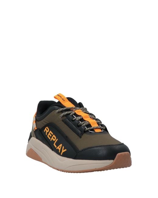 Replay Black Trainers for men