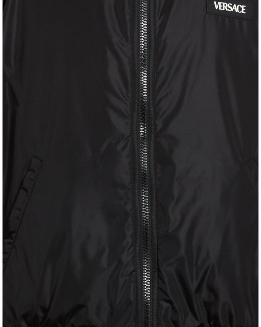 Versace Black Jacket Polyamide for men