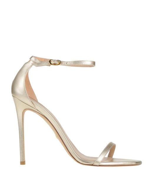 Stuart Weitzman White Sandals
