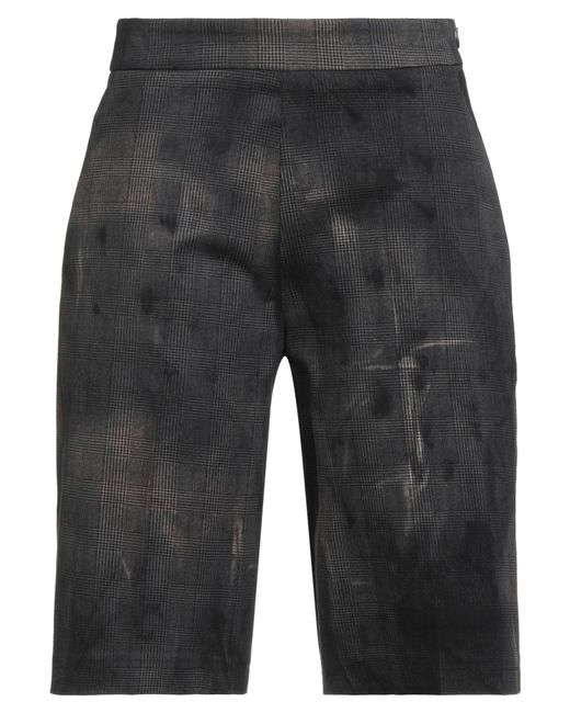 Gaelle Paris Gray Shorts & Bermuda Shorts Cotton, Elastane