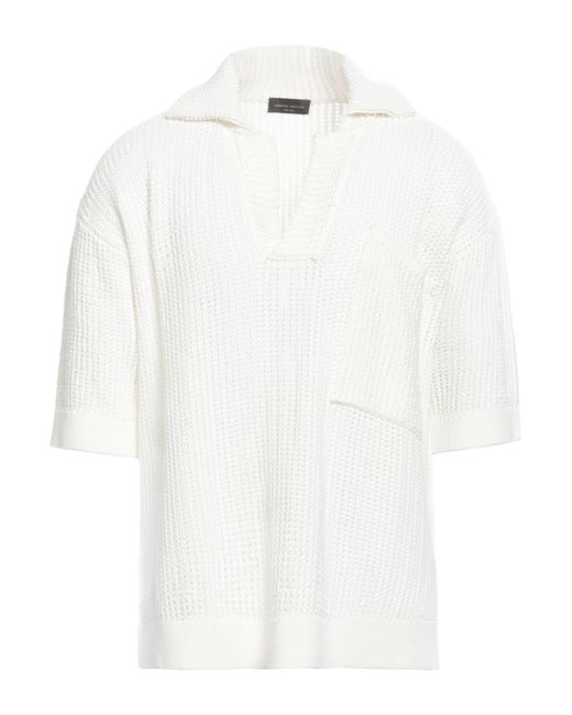 Roberto Collina Pullover in White für Herren