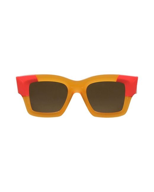 Jacquemus Orange Sunglasses