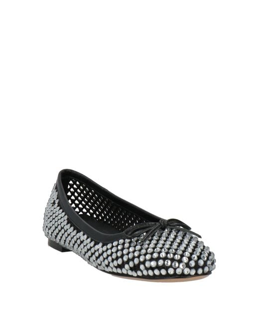 Lola Cruz Black Ballet Flats Textile Fibers