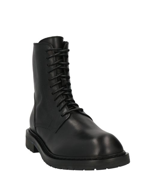 Ann Demeulemeester Black Ankle Boots for men