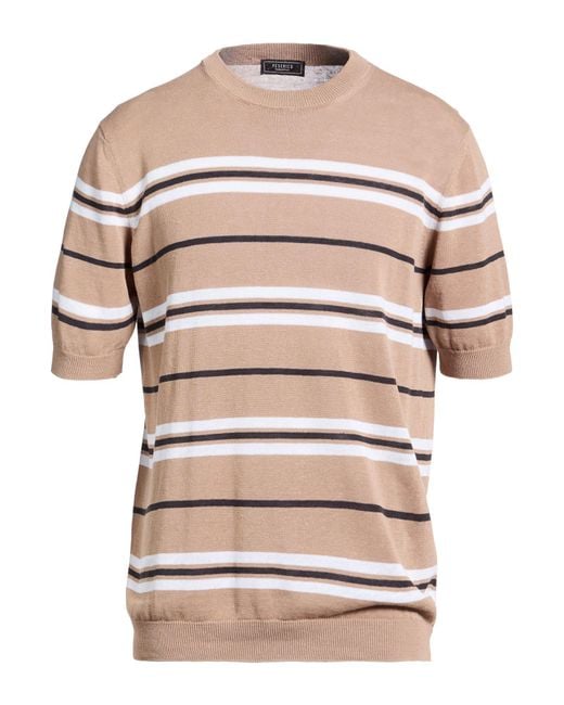 Peserico Multicolor Sweater Linen, Cotton for men