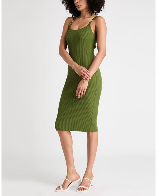 MICHAEL Michael Kors Green Midi Dress
