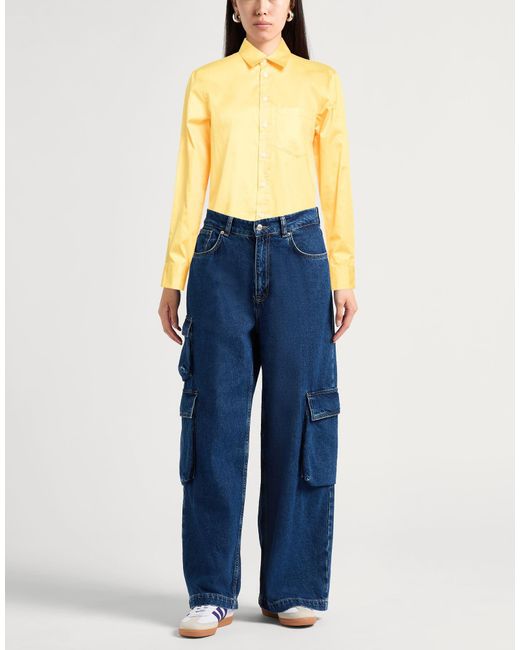 Zadig & Voltaire Yellow Shirt Cotton