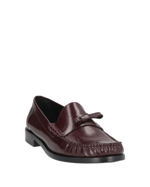 Stuart Weitzman Brown Loafers Leather