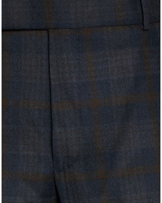 Dunhill Blue Pants Wool for men