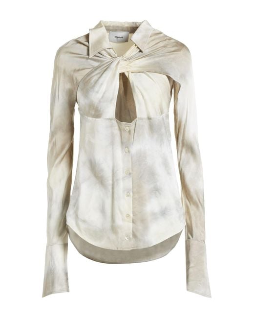 Coperni White Cream Shirt Viscose